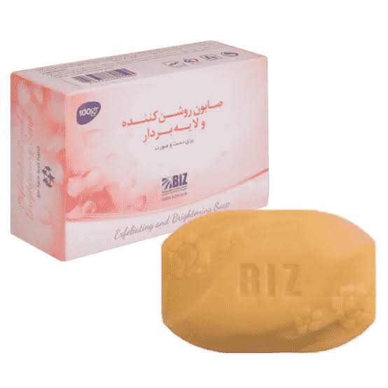 صابون روشن کننده و لایه بردار